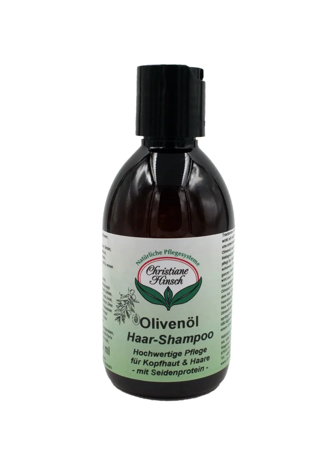Natürliche Pflegesysteme Christiane Hinsch Olivenöl Shampoo
